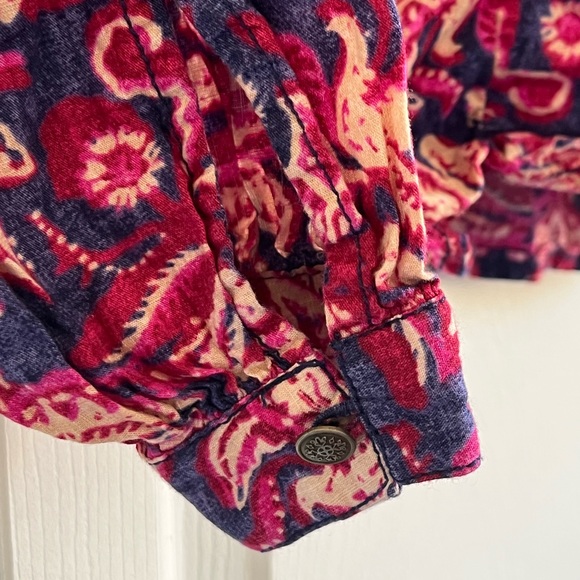 Pilcro Lucille Peasant Blouse - Picture 5 of 8